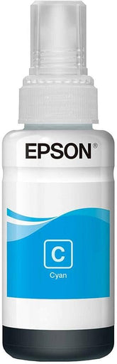 Epson T6642 Ecotank Ink Bottle, Cyan For Printer Refill, 70ml
