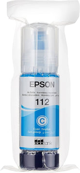 Epson 112 EcoTank Pigment Cyan ink bottle