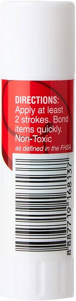 Scotch Permanent Glue Stick 0.69 oz (20gr.) White color, 1 stick/pack | Safe and Children Friendly | Strong adhesive | Water based | Non toxic | Acid free | For Paper, Scrapbooking | Glue Stix