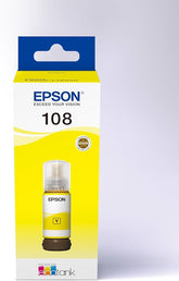 Epson 108 EcoTank Yellow ink bottle