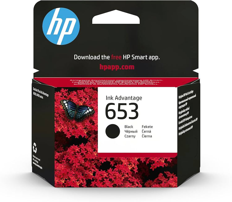 Hp 653 Tri-Color Original Ink Advantage Cartridge, 3Ym74Ae - Tricolor