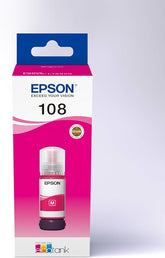Epson 108 EcoTank Magenta ink bottle