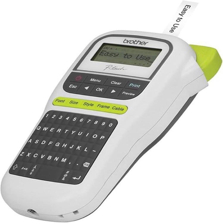 Brother PT-H110 Label Printer, Portable Label Maker, English, Arabic & Farsi Keyboard, Up to 12mm label