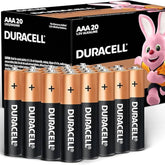 Duracell AAA Alkaline Batteries – Long Lasting Power, Leakage Protection, Up to 10 Years Storage – 20 Pcs in a Box
