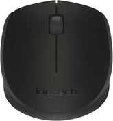 Logitech M171 Wireless Mouse for PC, Mac, Laptop, 2.4 GHz with USB Mini Receiver, Optical Tracking, 12-Months Battery Life, Ambidextrous - Black