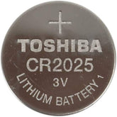 TOSHIBA CR2025 3V Lithium Coin Cell Battery Pack of 5 batteries