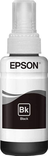 Epson T6641 Ecotank Ink Bottle, Black Ink For Printer Refill, 70ml