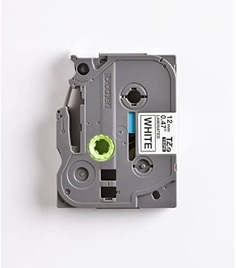 Brother Tze-231 Black On White Label Tape, 12 Mm Size