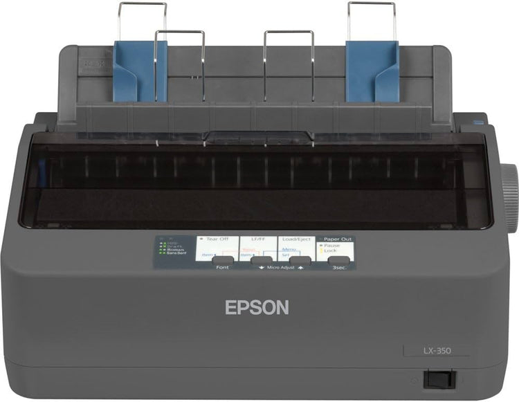 Epson Dot Matrix Printer C11CC24001 LX-350 Dot Matrix Printer - 9 pin - Up to 347 char/sec - Parallel/Serial/USB