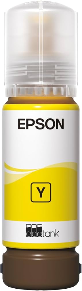 Epson 112 EcoTank Pigment Yellow ink bottle