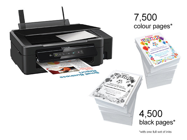 Epson T6641 Ecotank Ink Bottle, Black Ink For Printer Refill, 70ml