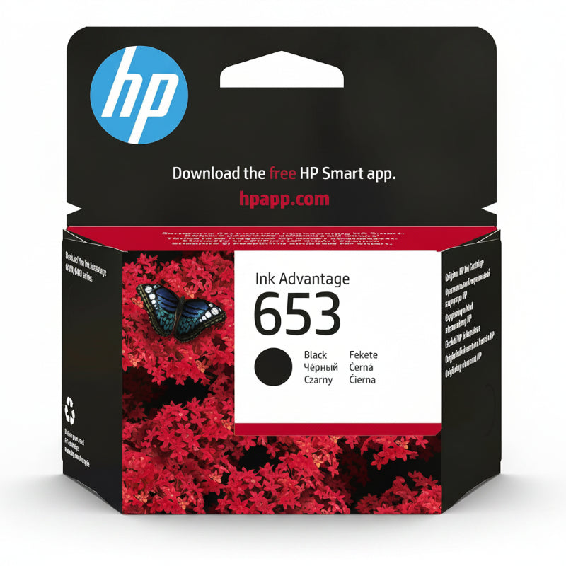 Hp 653 Tri-Color Original Ink Advantage Cartridge, 3Ym74Ae - Tricolor