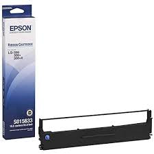 Epson C13S015633 Genuine Black Ribbon Cartridge For LQ-350