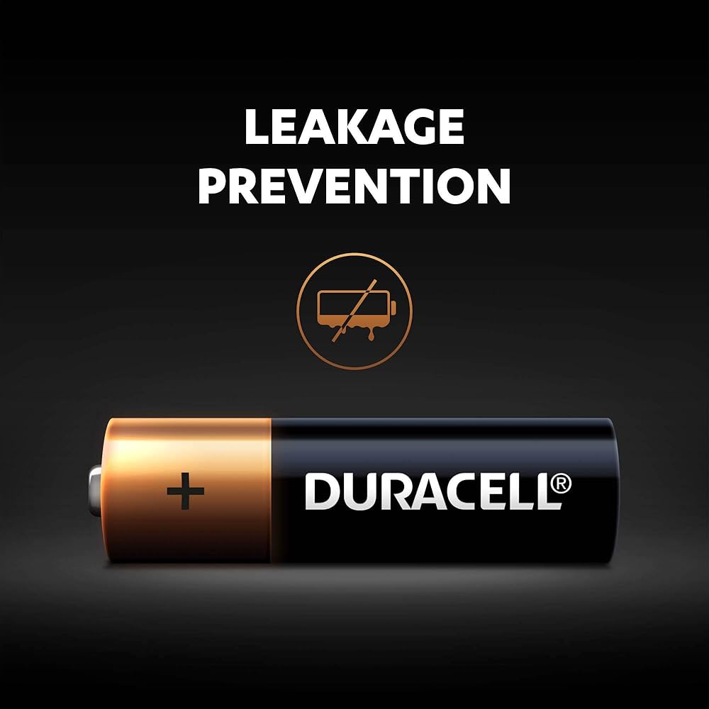 Duracell AAA Alkaline Batteries – Long Lasting Power, Leakage Protection, Up to 10 Years Storage – 20 Pcs in a Box