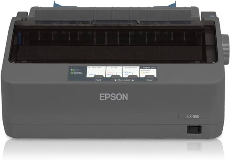 Epson Dot Matrix Printer C11CC24001 LX-350 Dot Matrix Printer - 9 pin - Up to 347 char/sec - Parallel/Serial/USB