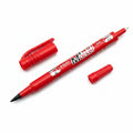 Pilot Sca-TM Extra Fine Twin Marker, Pack of 12, Red