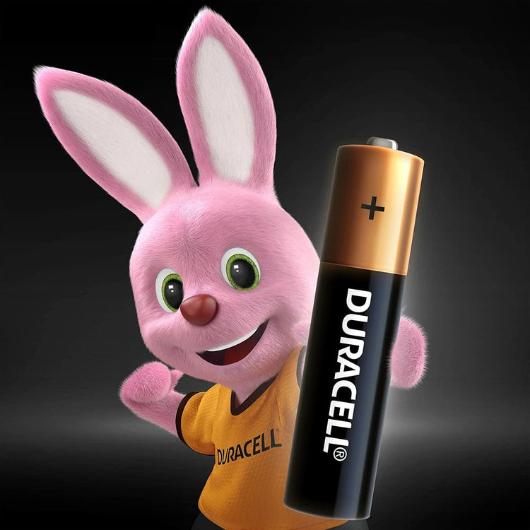 Duracell AAA Alkaline Batteries – Long Lasting Power, Leakage Protection, Up to 10 Years Storage – 20 Pcs in a Box