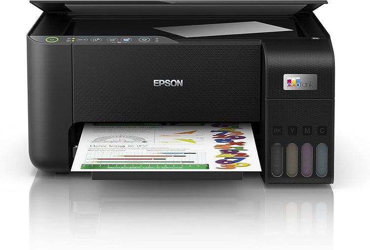 Epson EcoTank L3250 Home ink tank printer A4, colour, 3-in-1 printer with WiFi, comes with 2 Black+3 Colour inks inside, UAE Warranty