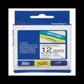Brother Tze-231 Black On White Label Tape, 12 Mm Size
