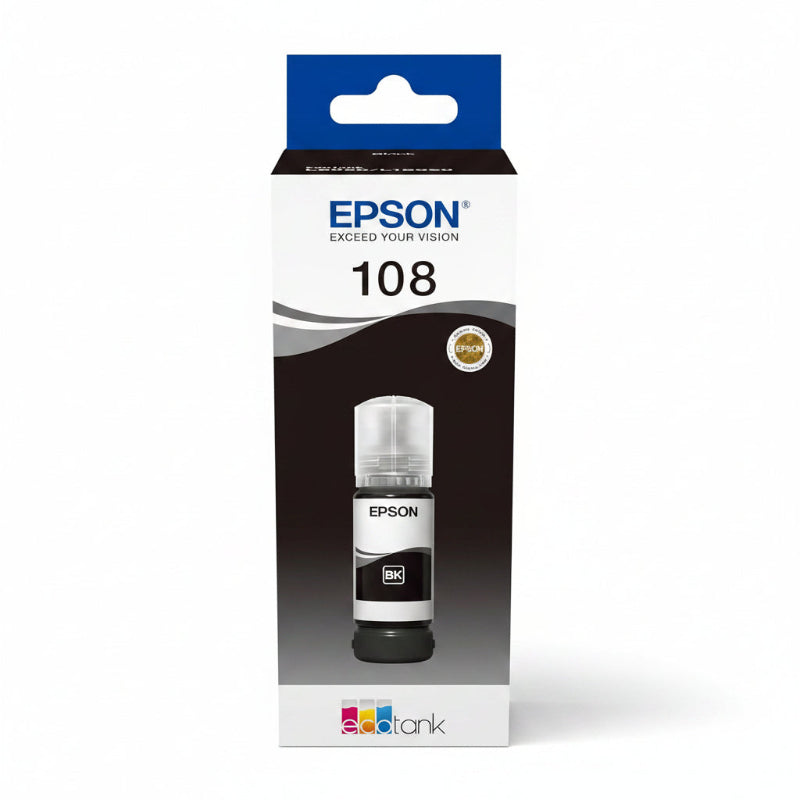 Epson 108 EcoTank Black ink bottle