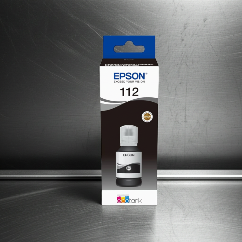 Epson 112 EcoTank Pigment Black ink bottle