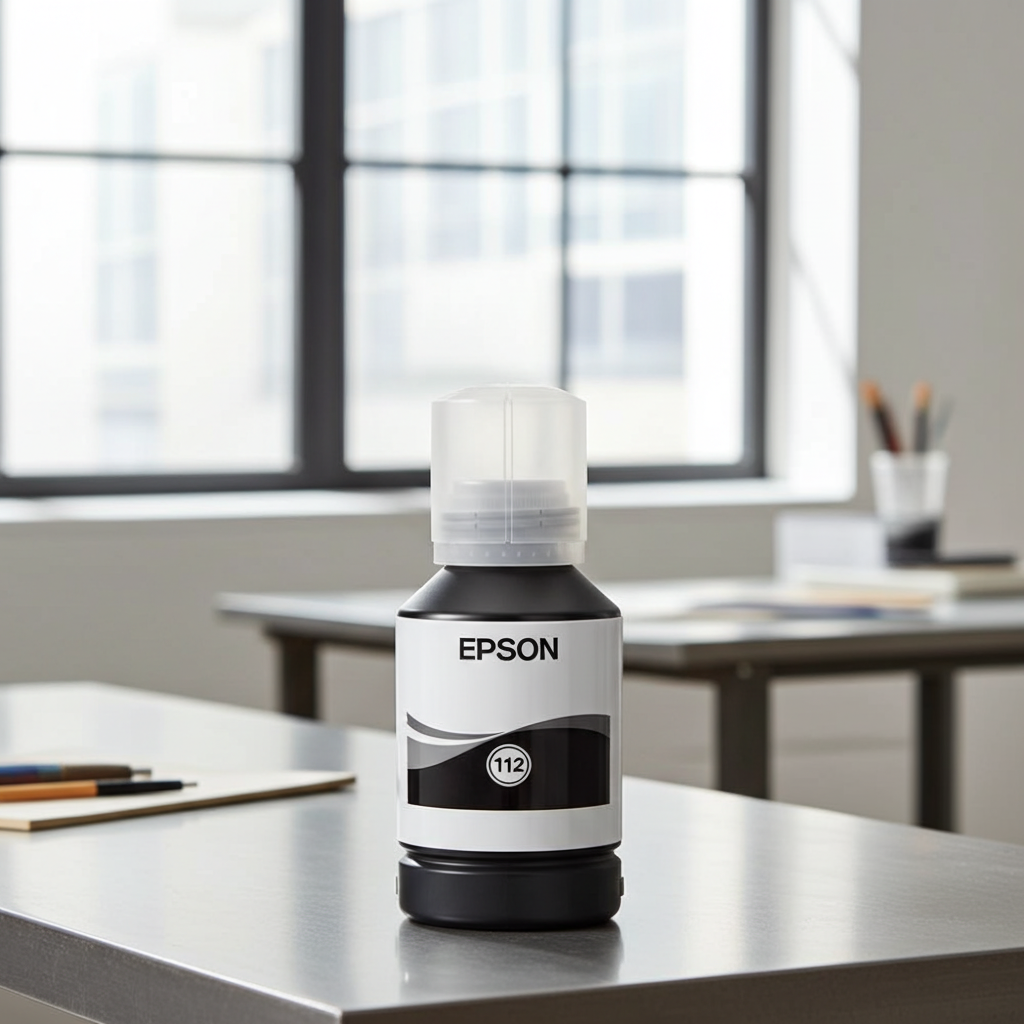Epson 112 EcoTank Pigment Black ink bottle