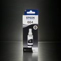 Epson T6641 Ecotank Ink Bottle, Black Ink For Printer Refill, 70ml